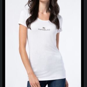 NEW Ladies Parasuco White T-shirt Small